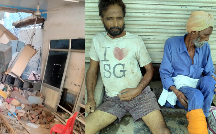 ਲੈਂਟਰ ਡਿੱਗਣ ਨਾਲ ਇਕ ਦੀ ਮੌਤ, 2 ਜ਼ਖ਼ਮੀ