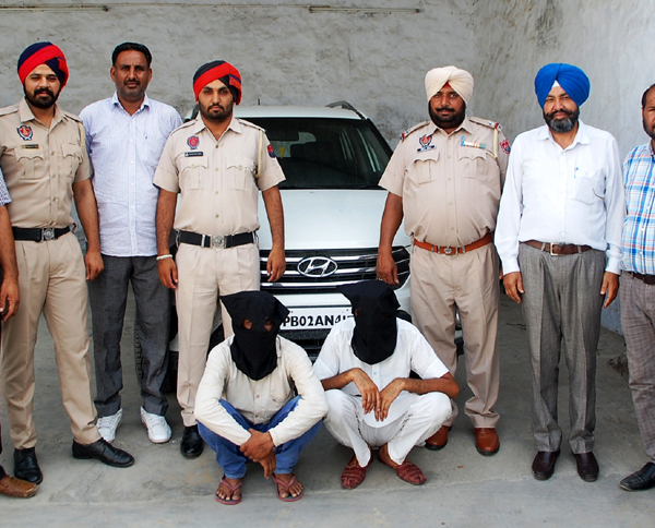 ਚੋਰੀ ਦੀ ਕਾਰ ਵੇਚਣ ਜਾਂਦੇ 2 ਕਾਬੂ