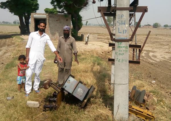 the transformer thief gang did the nose in the farmers   nose