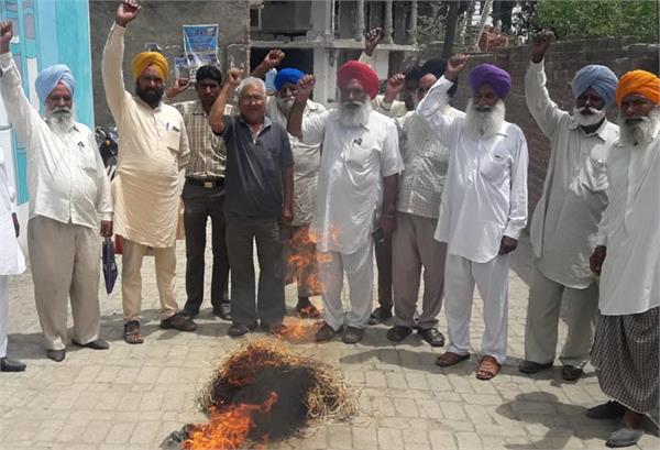 comrade fiercely against the killing of six farmers in madhya pradesh