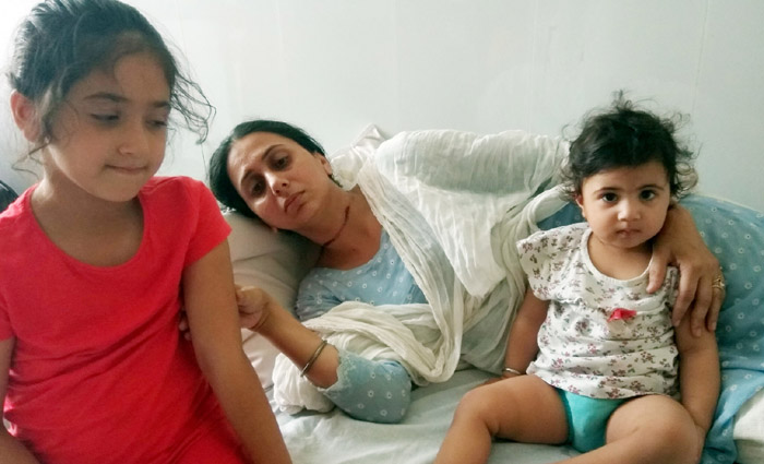 ਦੋ ਲੜਕੀਆਂ ਦੀ ਮਾਂ ਨੂੰ ਜਾਨੋਂ ਮਾਰਨ ਦੀ ਕੋਸ਼ਿਸ਼