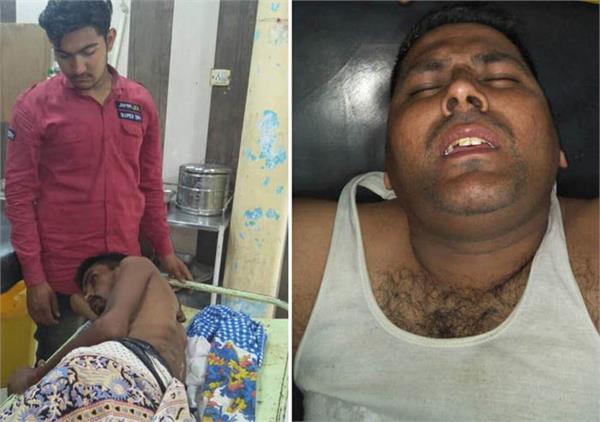 truck tanks burst  two injured when welding