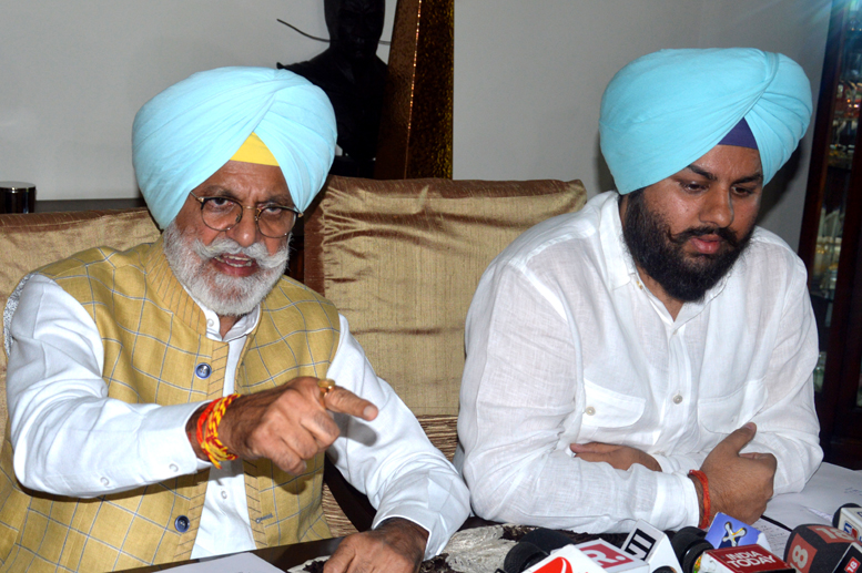 ਖਹਿਰਾ ਵਲੋਂ ਲਾਏ ਸਾਰੇ ਦੋਸ਼ ਬੇਬੁਨਿਆਦ, ਜਾਂ ਤਾਂ ਦੋਸ਼ ਸਾਬਿਤ ਕਰਨ ਜਾਂ ਫਿਰ ਰਾਜਨੀਤੀ ਛੱਡਣ ਖਹਿਰਾ