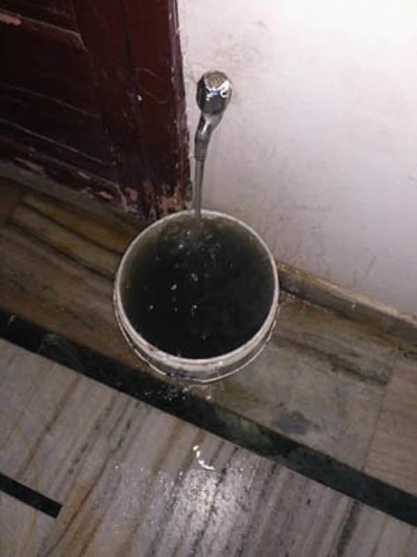 people are forced to drink sewage treatment