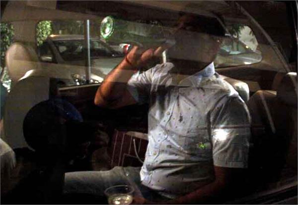 in the evening liquor became the center of the liquor