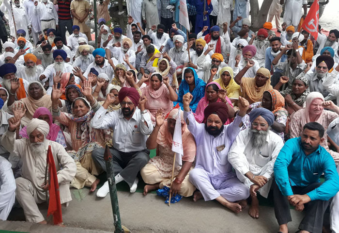 ਕਾਮਰੇਡਾਂ ਵਲੋਂ ਕੈਪਟਨ ਸਰਕਾਰ ਦੀ ਚੋਣ ਵਾਅਦਾ-ਖਿਲਾਫੀ ਦਾ ਵਿਰੋਧ