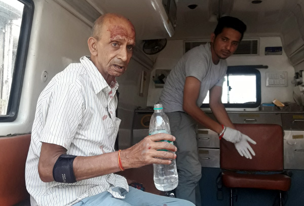 ਹੈਲਮੇਟ ਪਾਉਣ ਨਾਲ ਬਚੀ ਬਜ਼ੁਰਗ ਦੀ ਜਾਨ