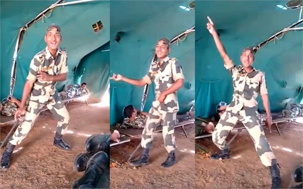 viral dance of the indian army jawan