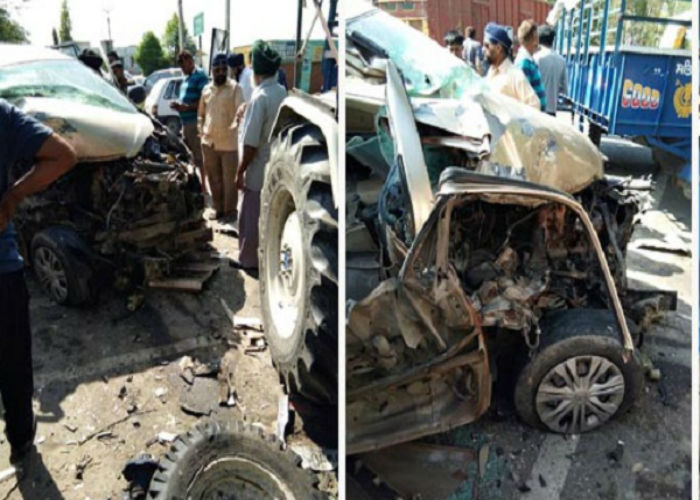 ਮਾਤਾ ਚਿੰਤਪੁਰਣੀ ਦੇ ਦਰਸ਼ਨ ਕਰ ਵਾਪਸ ਪਰਤ ਰਹੇ ਬਾਡੀ ਬਿਲਡਰ ਦੀ ਸੜਕ ਹਾਦਸੇ ''ਚ ਮੌਤ (ਦੇਖੋ ਤਸੀਵਰਾਂ)