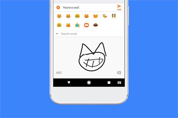 google  s keyboard now recognises hand drawn emoji