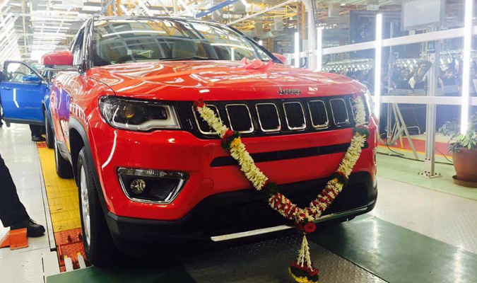ਪਹਿਲੀ ਮੇਡ ਇਨ ਇੰਡੀਆ Jeep compass ਹੋਈ ਲਾਂਚ, ਜਾਣੋ ਖੂਬੀਆਂ