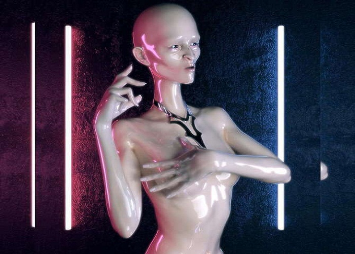 ਕੋਈ ਪੁਤਲਾ ਨਹੀਂ ਬਲਕਿ ਅਸਲ ''ਚ ਇਸ ਤਰ੍ਹਾਂ ਦੀ ਦਿੱਸਦੀ ਹੈ ਇਹ ਮਾਡਲ