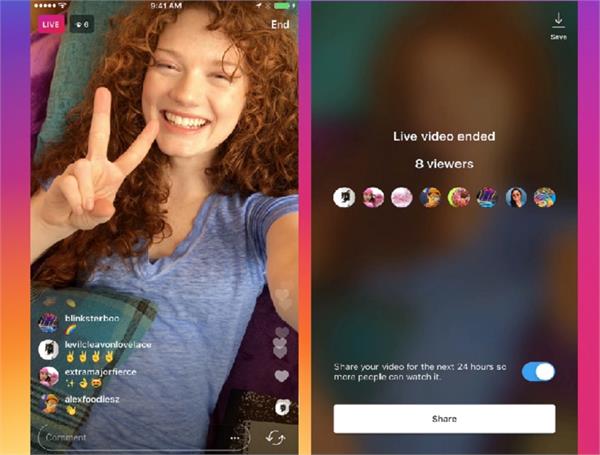 instagram adds 24 hour live video replays to stories