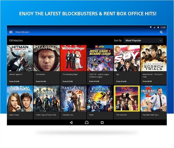 sony playstation video app available for android tv