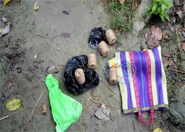 explosive material was recovered in assam  one arrested