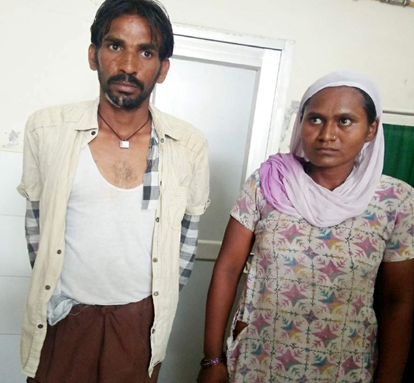 ਪਤੀ-ਪਤਨੀ ਦੀ ਕੁੱਟਮਾਰ, ਮਕਾਨ ਤੋੜਿਆ