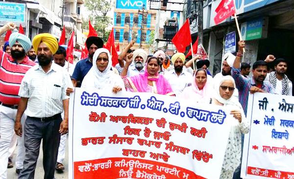 gst north cpa on the streets against