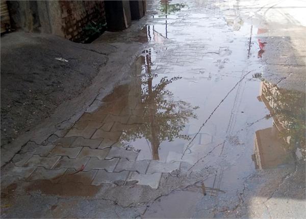 water leakage of water supply