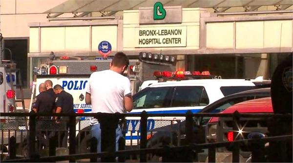 firing at bronx lebanon hospital in new york city two injured