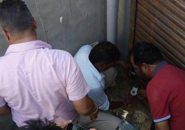 action on unauthorized buildings in  town
