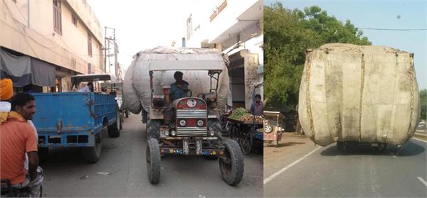 overloaded vehicles
