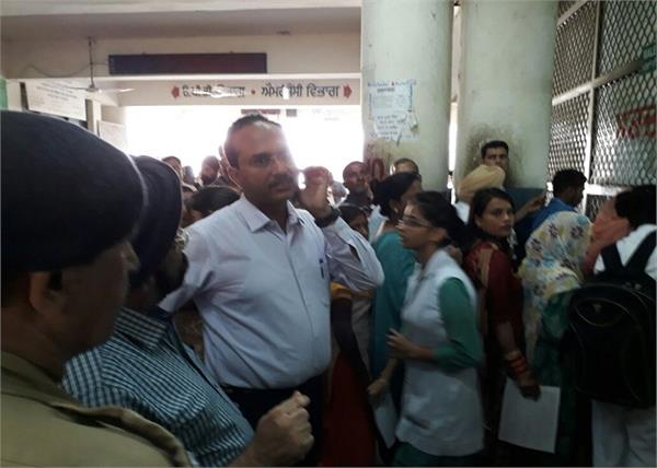 unexpected raid by adc and dc at civil hospital jalandhar