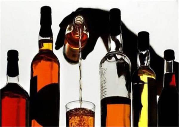wine shop opened at panchayat property