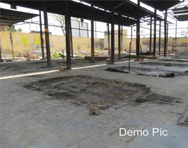 cremation ground  corpses  police