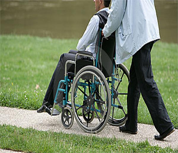 disabled person  special camp