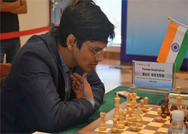 harikrishna divided points with nepomaniachich