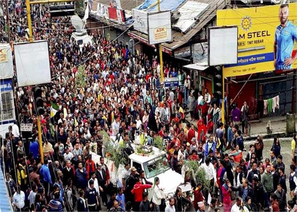 violence again in darjeeling