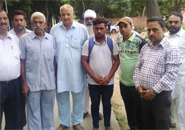 death of the panchayat officer in a road accident