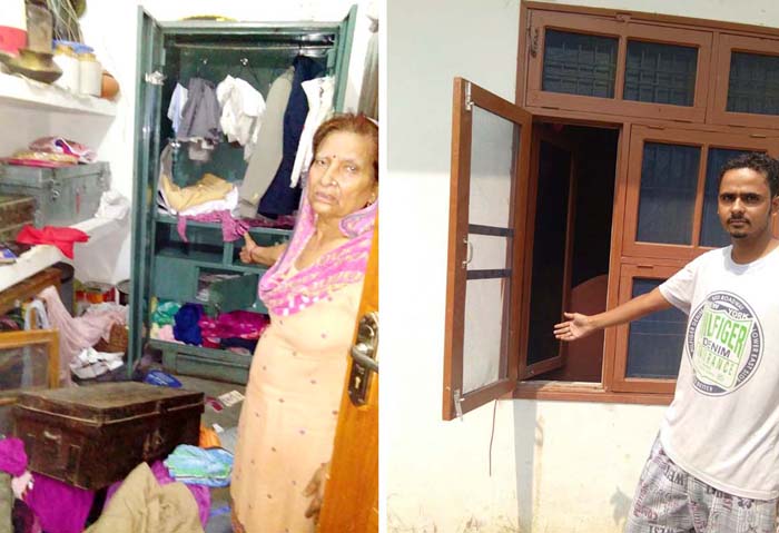 ਘਰ ''ਚੋਂ ਲੱਖਾਂ ਦੇ ਗਹਿਣੇ ਤੇ ਨਕਦੀ ਚੋਰੀ