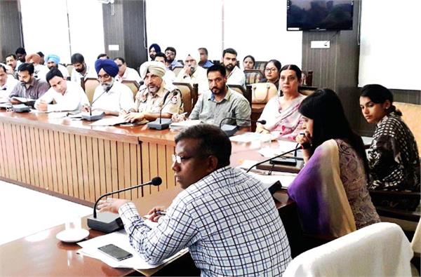 review of independence day preparations by deputy commissioner