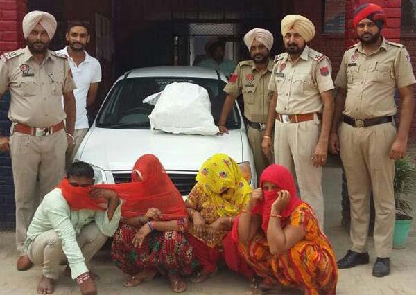 husband  wife and mother are arrested along with bhuki
