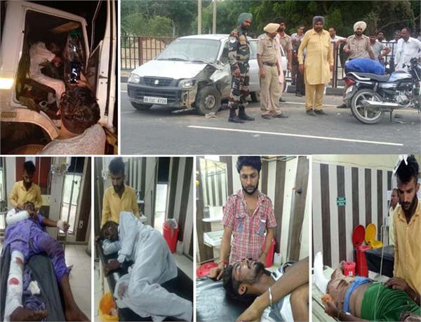 9 injured in various accidents