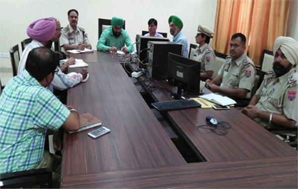 s  d  m  the meeting with the sub divisional level peace committee