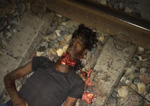 man dies in train collision