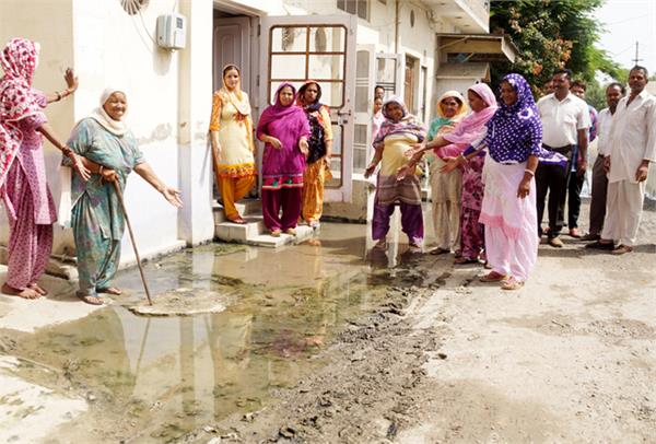 headache for citizens becoming a worm sewerage