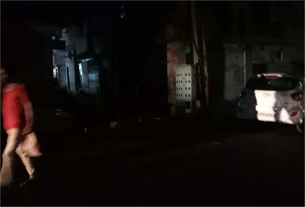 black out in ludhiana with jamming of hytension wire