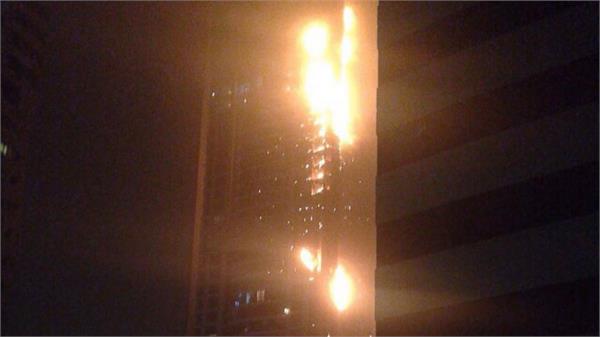 dubai  s 80 storey building fire