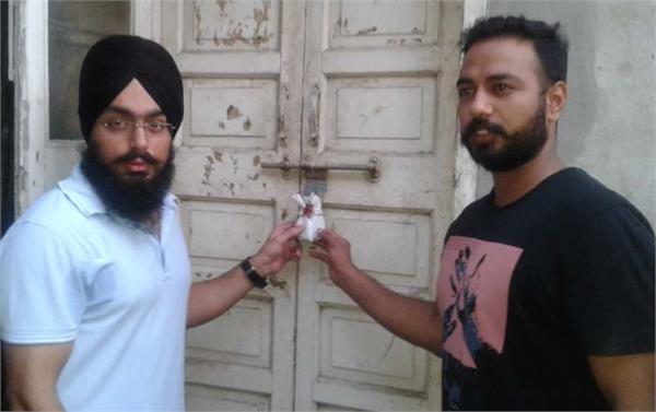 government wheat seized in the open private store seized