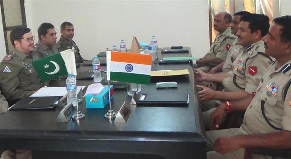 meeting between india and pakistan security officials