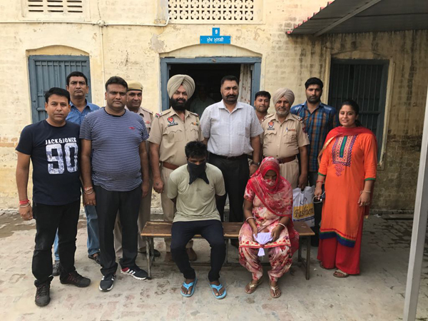 ਔਰਤ ਤੇ ਇਕ ਵਿਅਕਤੀ ਕੋਲੋਂ 40 ਗ੍ਰਾਮ ਹੈਰੋਇਨ ਬਰਾਮਦ