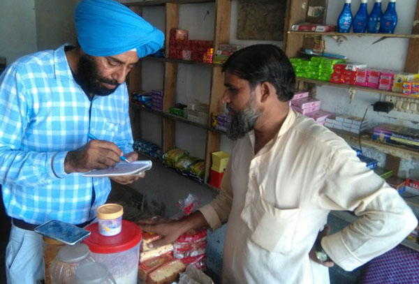 ਤੰਬਾਕੂ ਵੇਚਣ ਵਾਲਿਆਂ ਦੇ ਕੱਟੇ ਚਲਾਨ