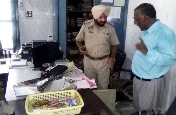 thieves broke the coffers of the three shops and the co operative council