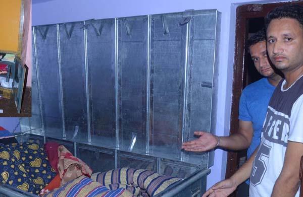 targeting the theft teacher  s house