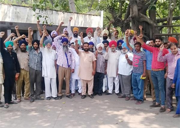 roadways employees protest against punjab government