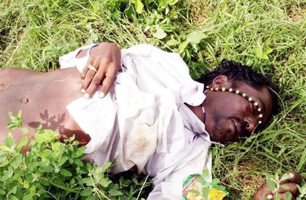 dead body of unidentified man found in unclaimed condition