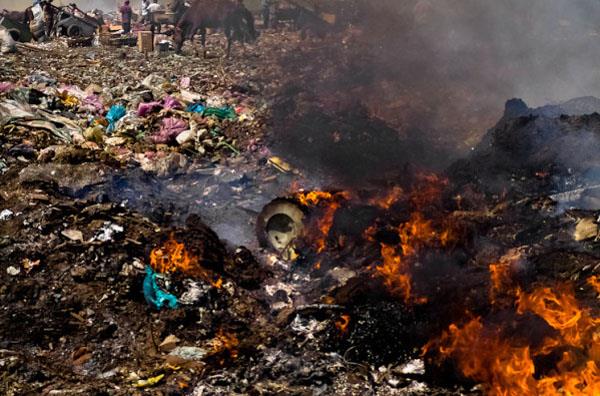 pollution control board strictly prepares for dry garbage